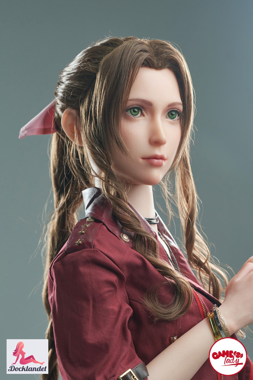 Aerith bambola del sesso (Game Lady 167 cm Coppa D N. 04 Silicone)