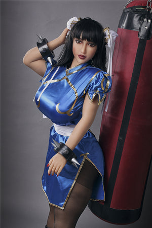 Bambola di sesso chun-li (Irontech Doll 158 cm F-CUP #69 TPE)