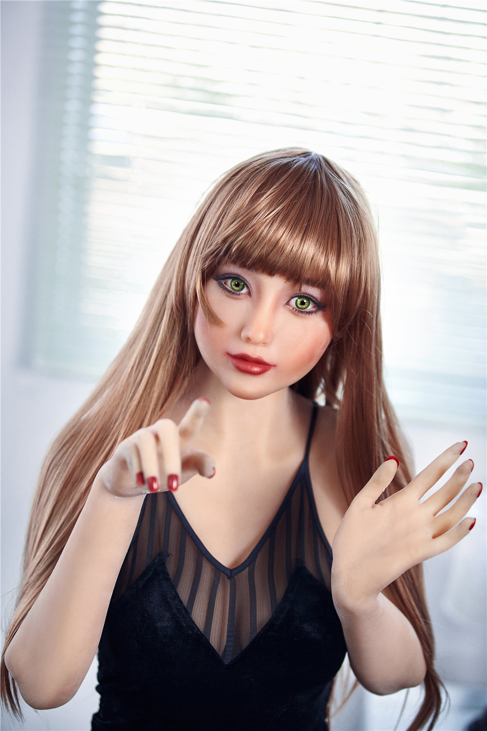 Katja bambola del sesso (Irontech Doll Coppa C da 163 cm n. 74 TPE)