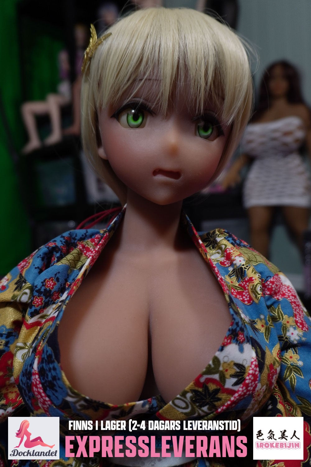 Bambola di sesso shiori (Irokebijin 80 cm f-kupa tpe) EXPRESS