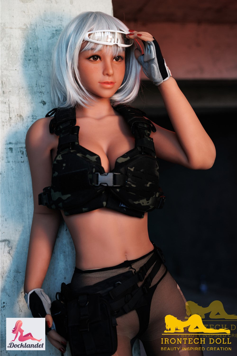 Miki bambola del sesso (Irontech Doll Coppa F da 167 cm n. 58 TPE)