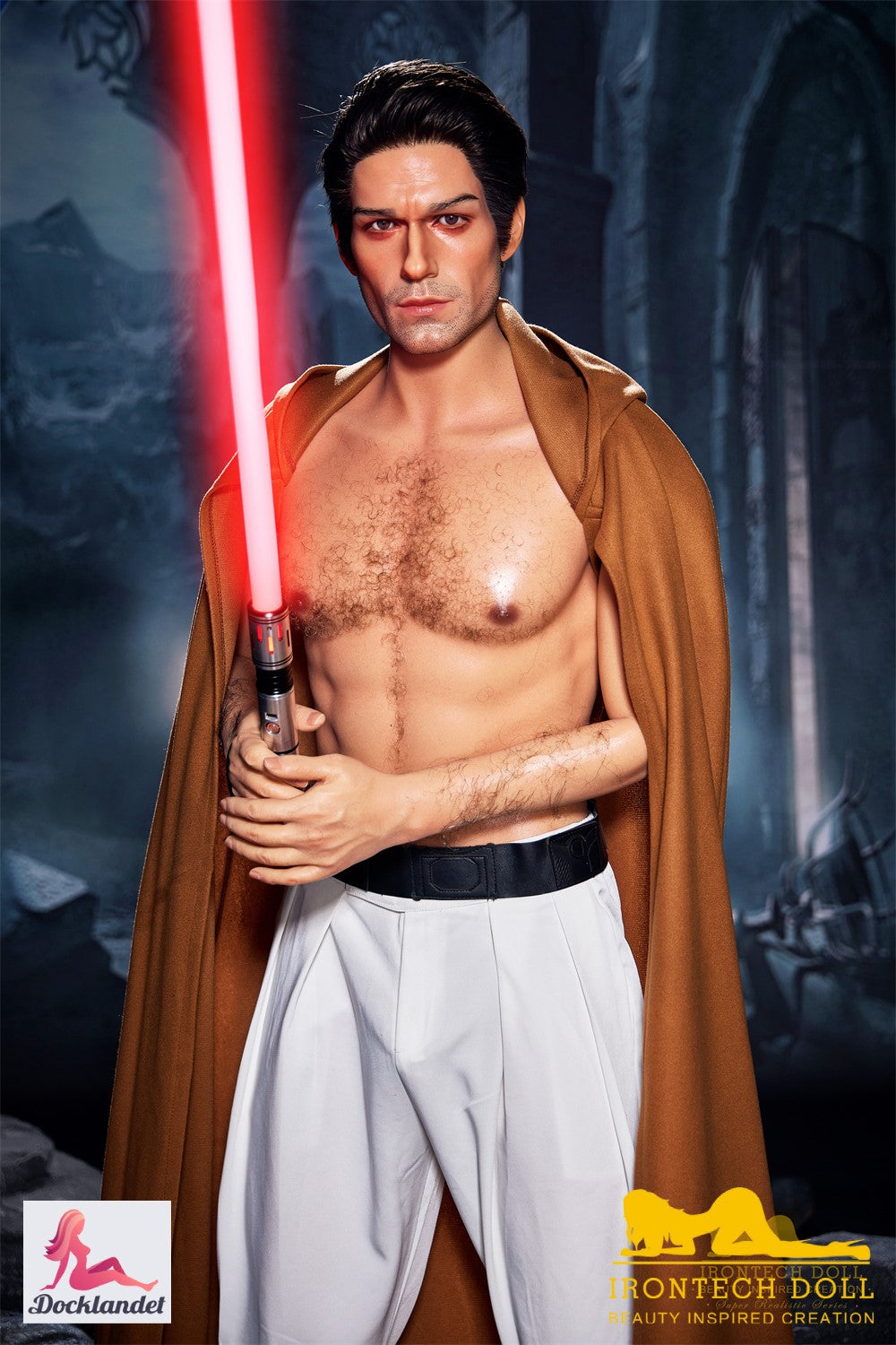 Luke bambola del sesso maschile (Irontech Doll 170 cm M5 Silicone)