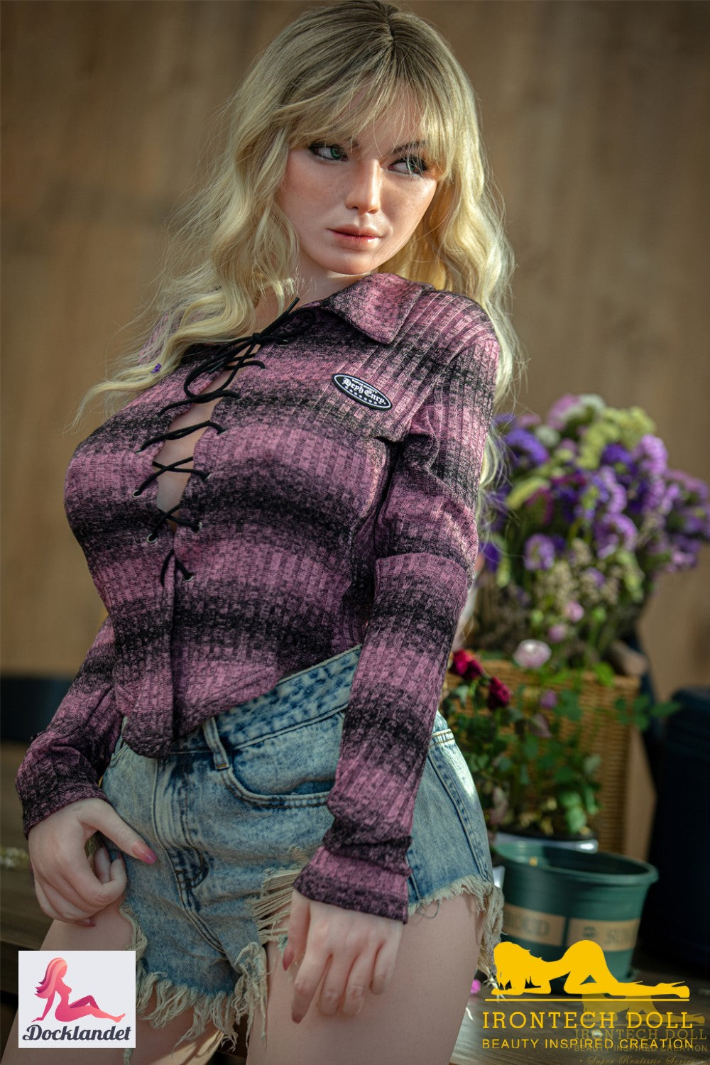 Maria bambola del sesso (Irontech Doll 165 cm Coppa F S22 in silicone)