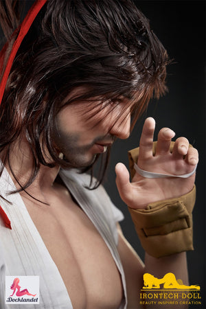 Ryo bambola di sesso maschile (Irontech Doll 176 cm m1 silicone)