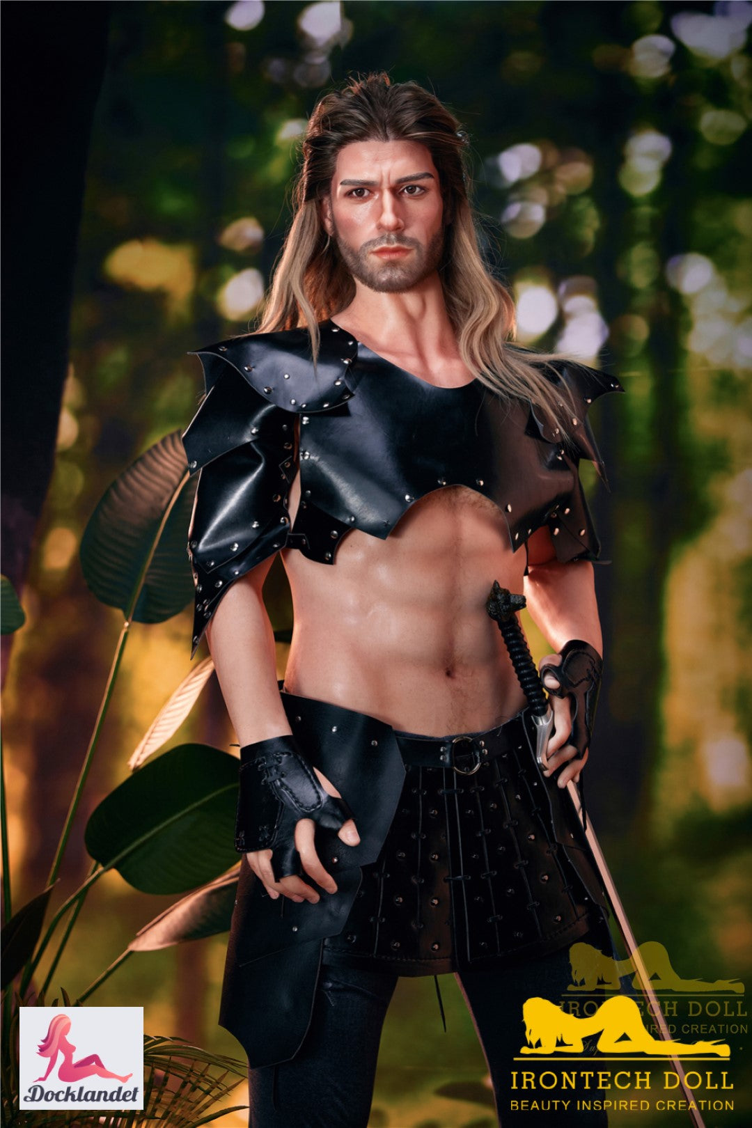 Bambola di sesso maschile Ragnar (Irontech Doll 176 cm m5 silicone)
