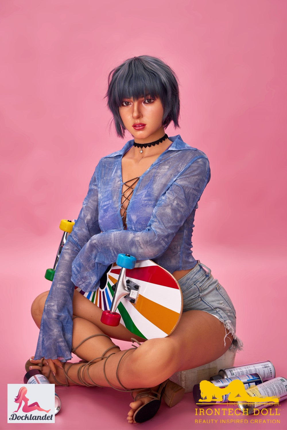 Jenny bambola del sesso (Irontech Doll 168 cm Coppa B S29 Silicone)