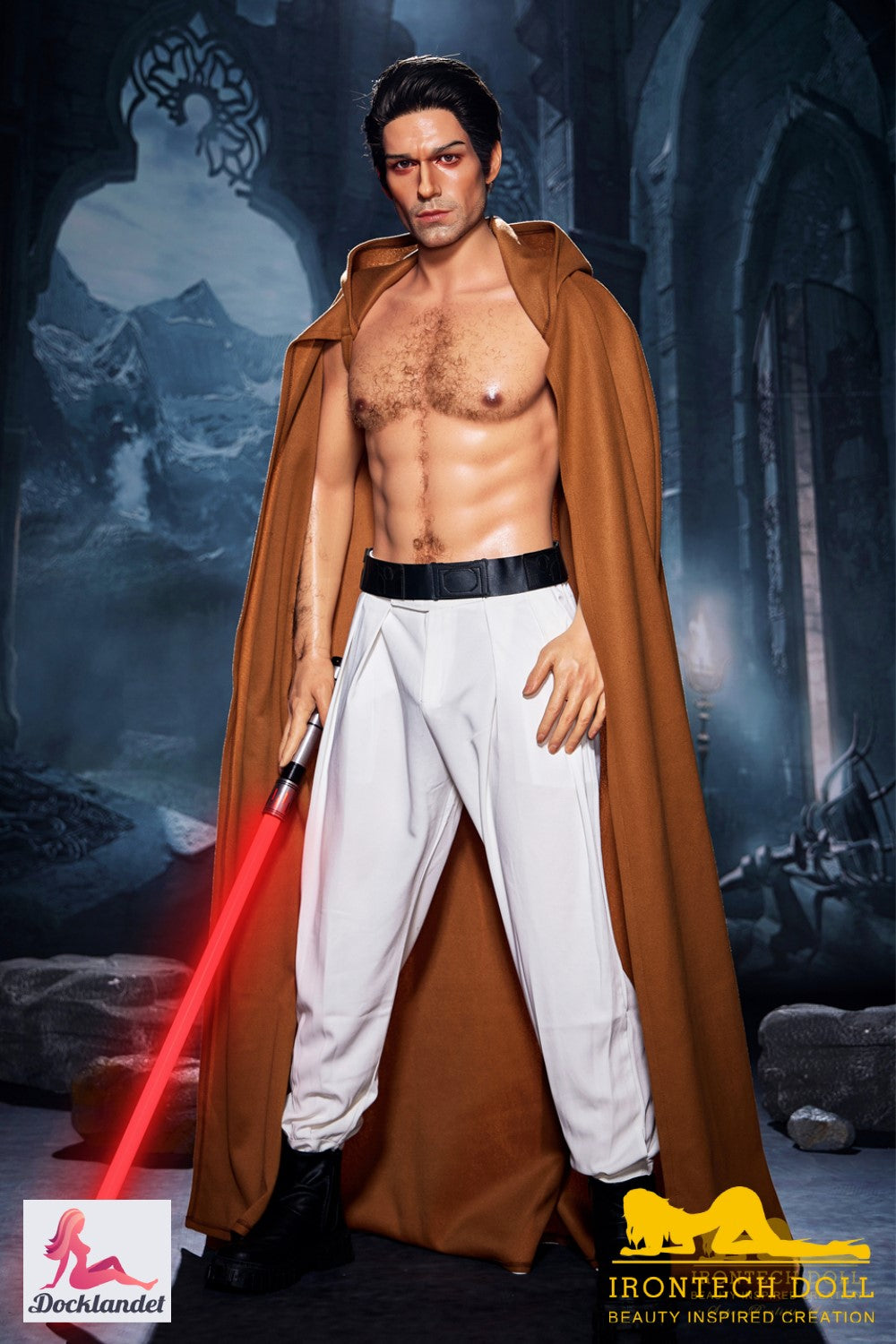 Bambola di sesso maschile Luke (Irontech Doll 170 cm m5 silicone)