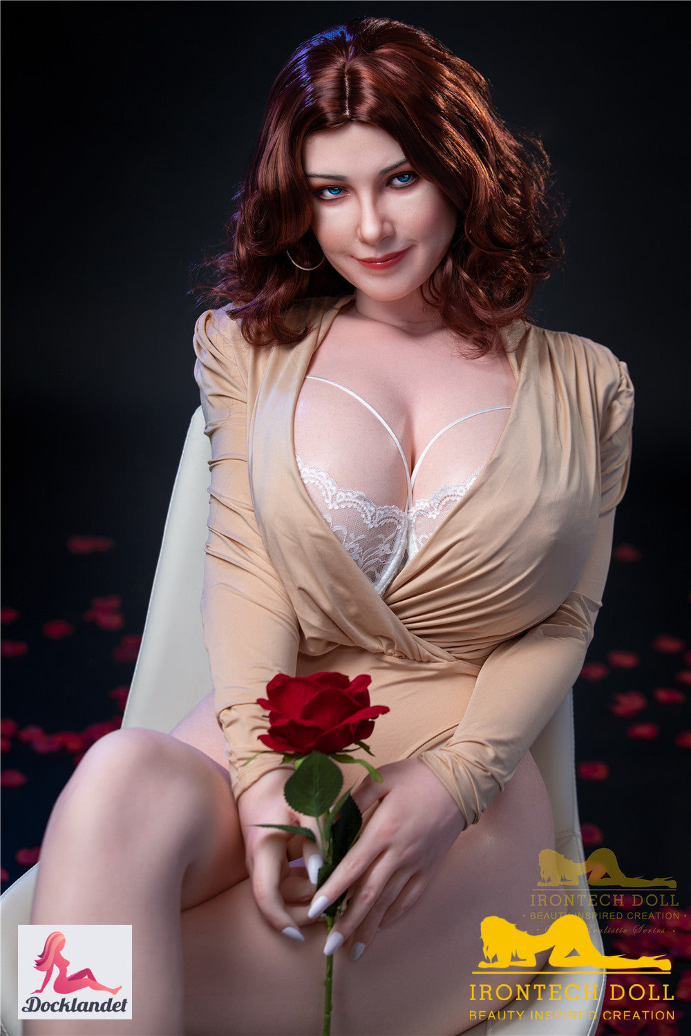 Bambola del sesso Carmel (Irontech Doll 160 cm H-Kupa S12 Silicone)