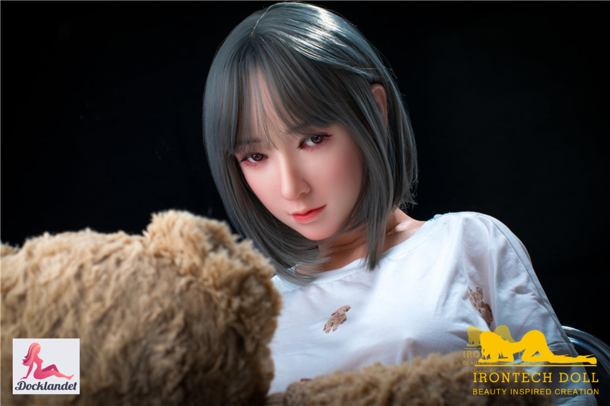 Bambola del sesso Candy (Irontech Doll 165 cm F-Kupa S6 Silicone)