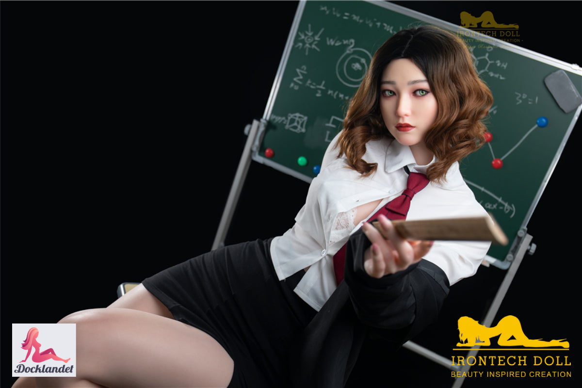 Carolina bambola del sesso (Irontech Doll 166 cm Coppa B S10 Silicone)