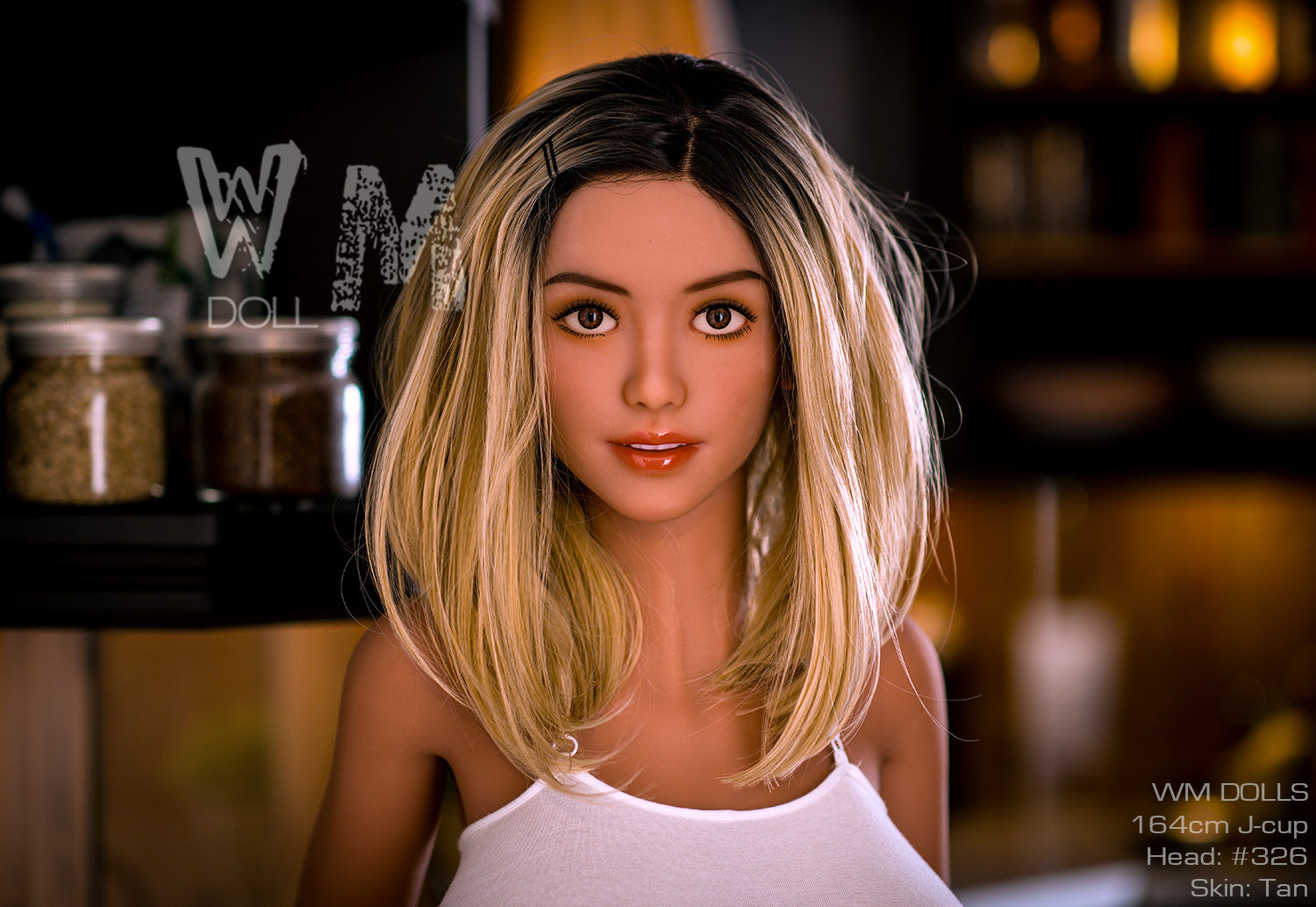 Emilia bambola del sesso (WM-Doll Coppa J da 164 cm n. 326 TPE)