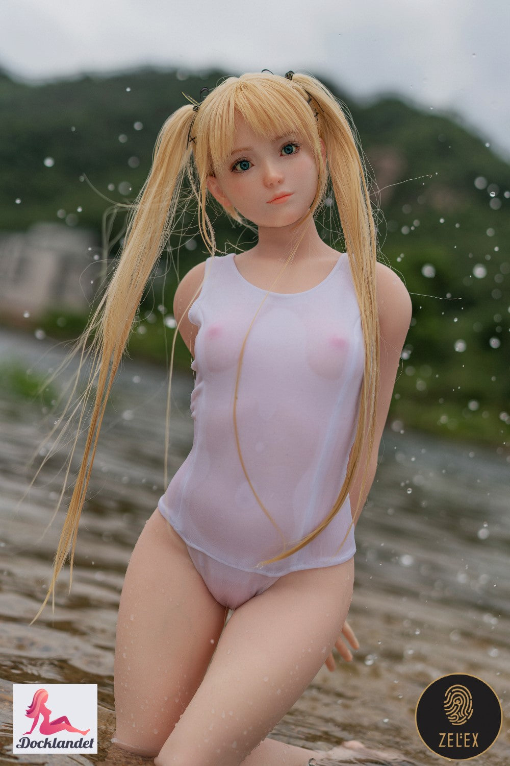 Marie Rose Mini Sex doll (Zelex 85cm b-cup GF05-1 silicone) EXPRESS