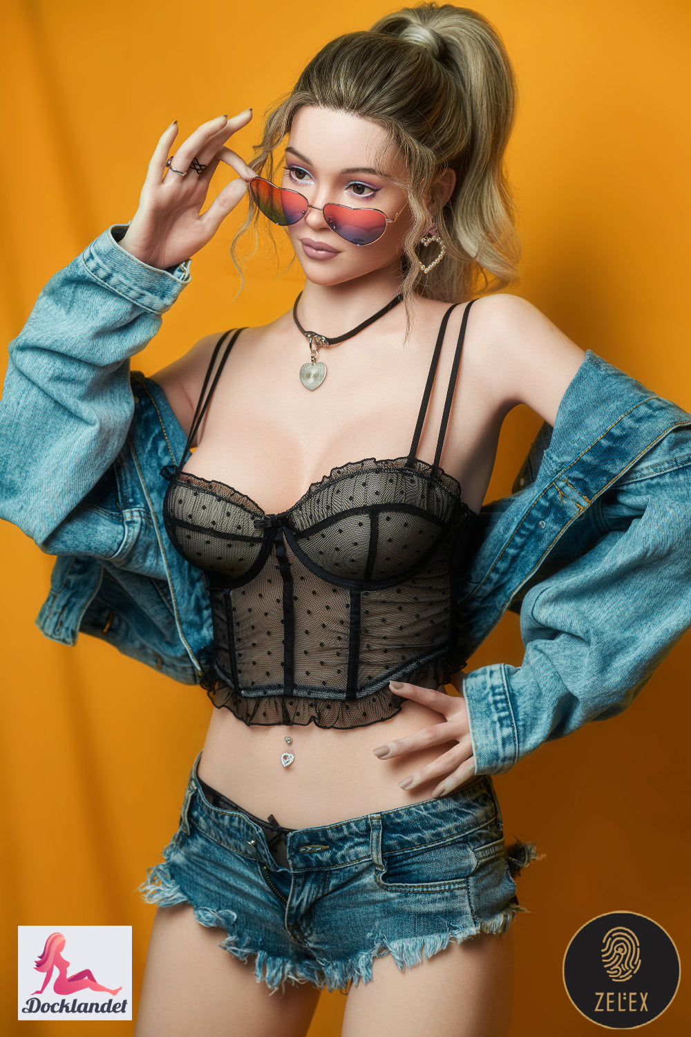 Noel bambola del sesso (Zelex 170 cm Coppa C GE46 Silicone)