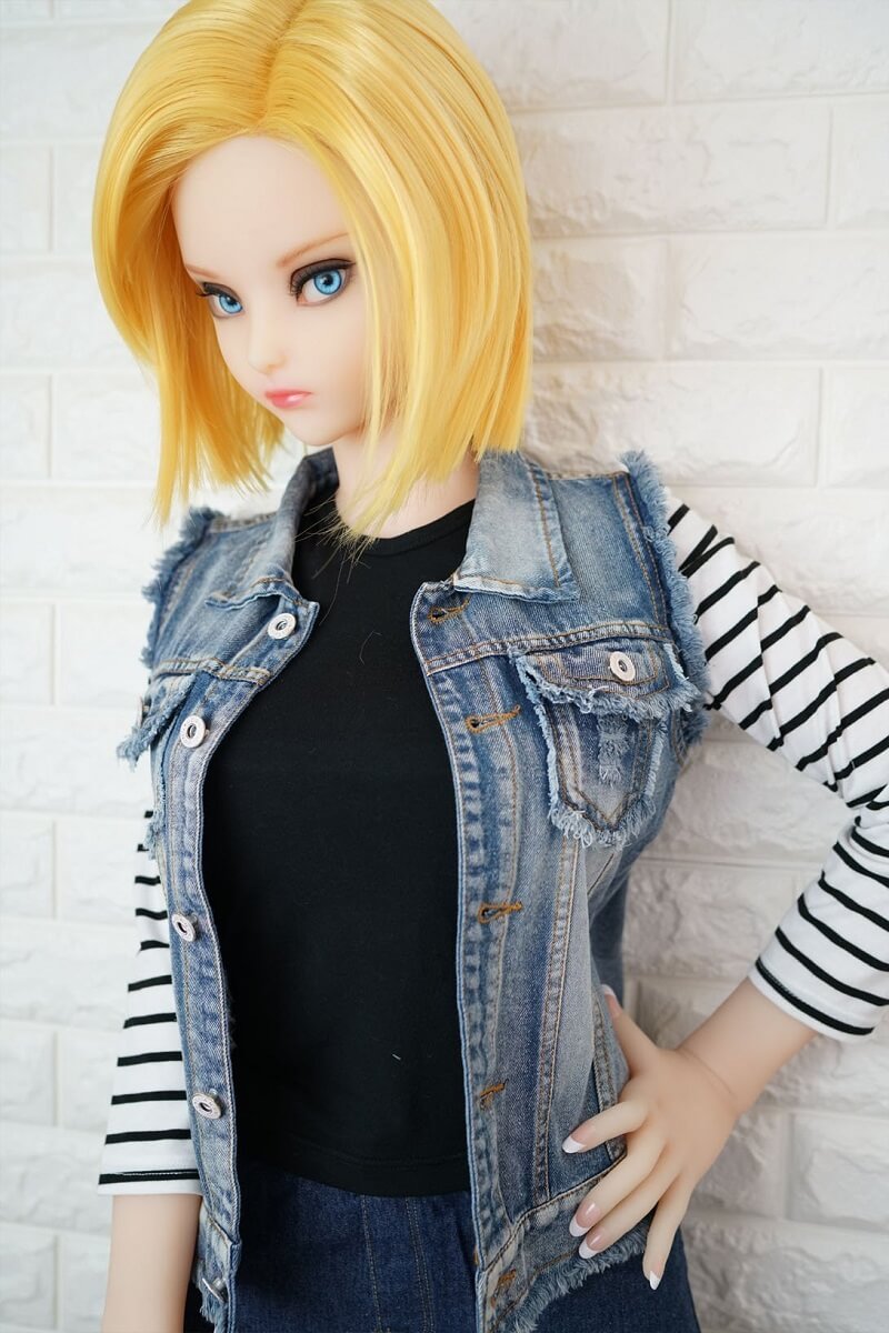 Lazuli Android 18 bambola del sesso (Irokebijin Coppa E da 140 cm (TPE/silicone)