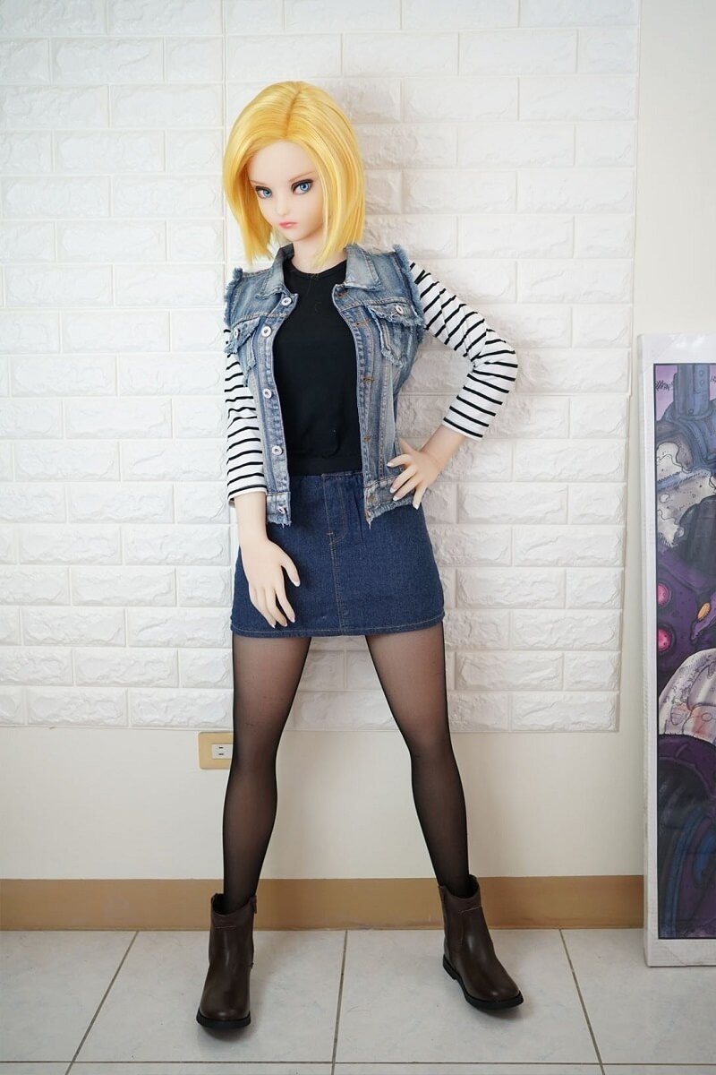 Lazuli Android 18 bambola del sesso (Irokebijin Coppa E da 140 cm (TPE/silicone)