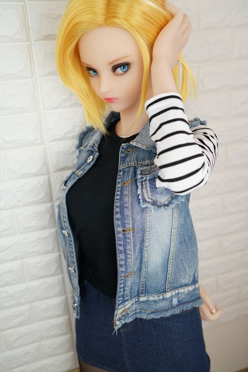 Lazuli Android 18 bambola del sesso (Irokebijin Coppa E da 140 cm (TPE/silicone)